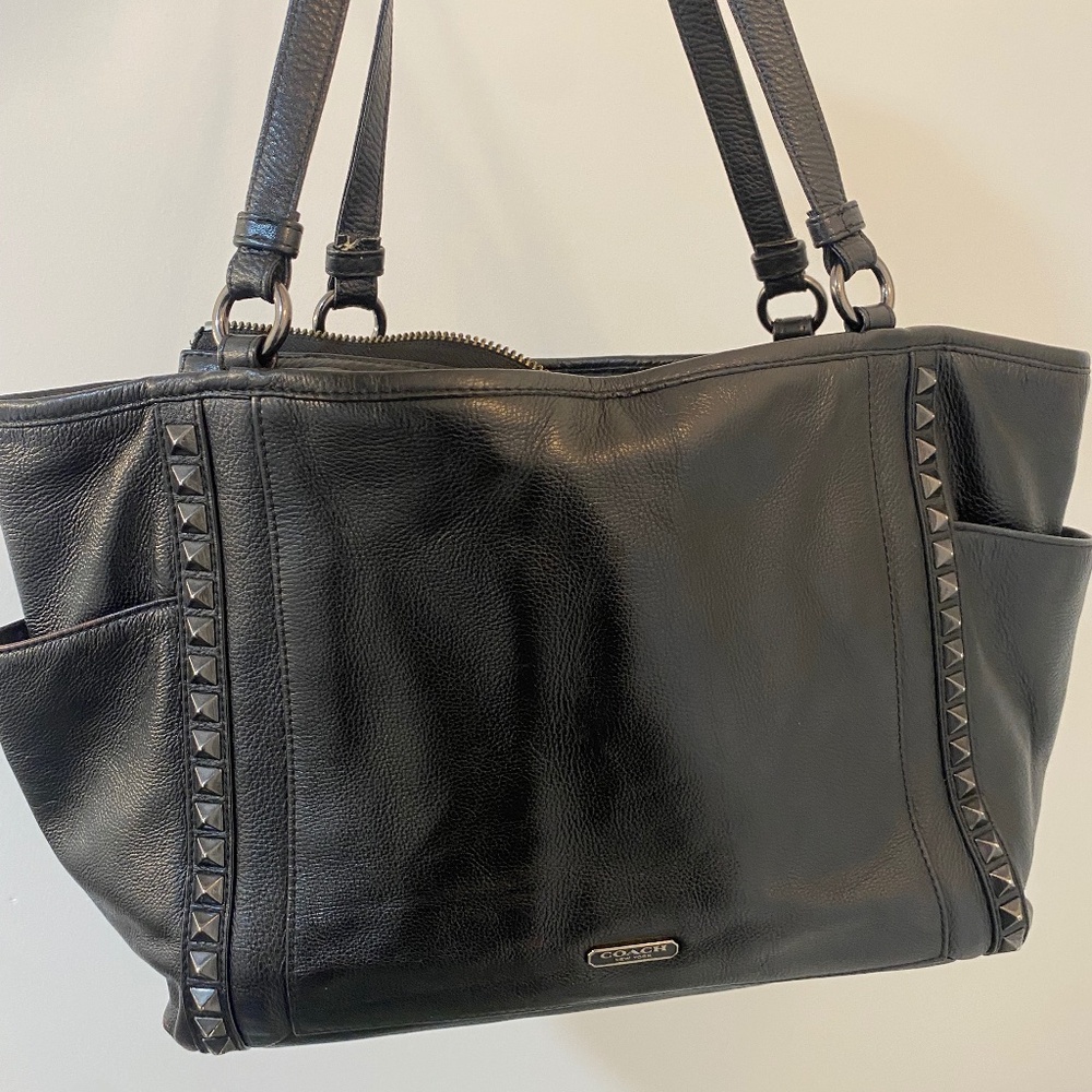 Coach leather bag